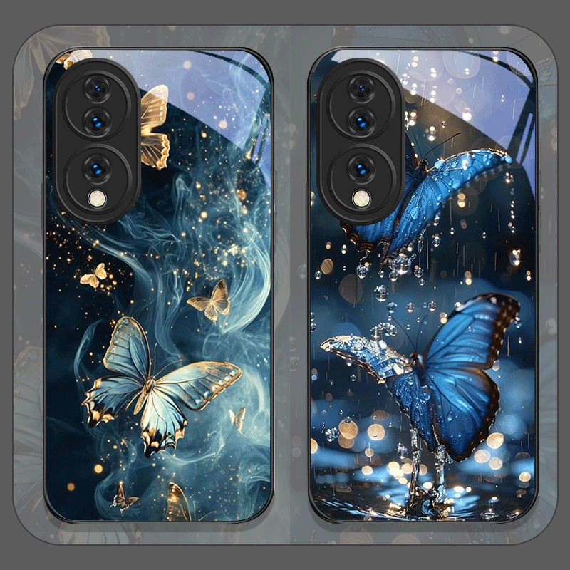 Luxurious Blue Butterfly Art P - Huawei Nova 12 评论和价格