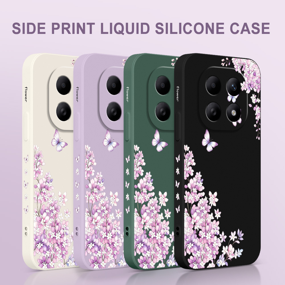 Violet Floral Phone Case For X - Xiaomi Redmi Note 13 评论和价格