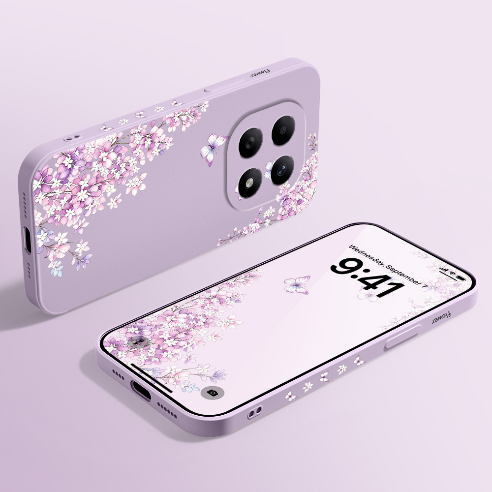 Violet Floral Phone Case For X - Xiaomi Redmi Note 13 评论和价格