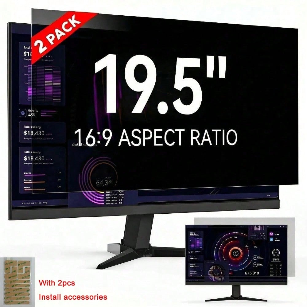 [2-Pack] 19.5 Inch 16:9 Comput - Privacy Filter 2Pack 评论和价格