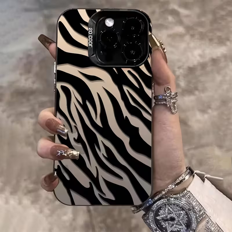 Zebra Pattern Black Advanced I - Apple Iphone 16 评论和价格