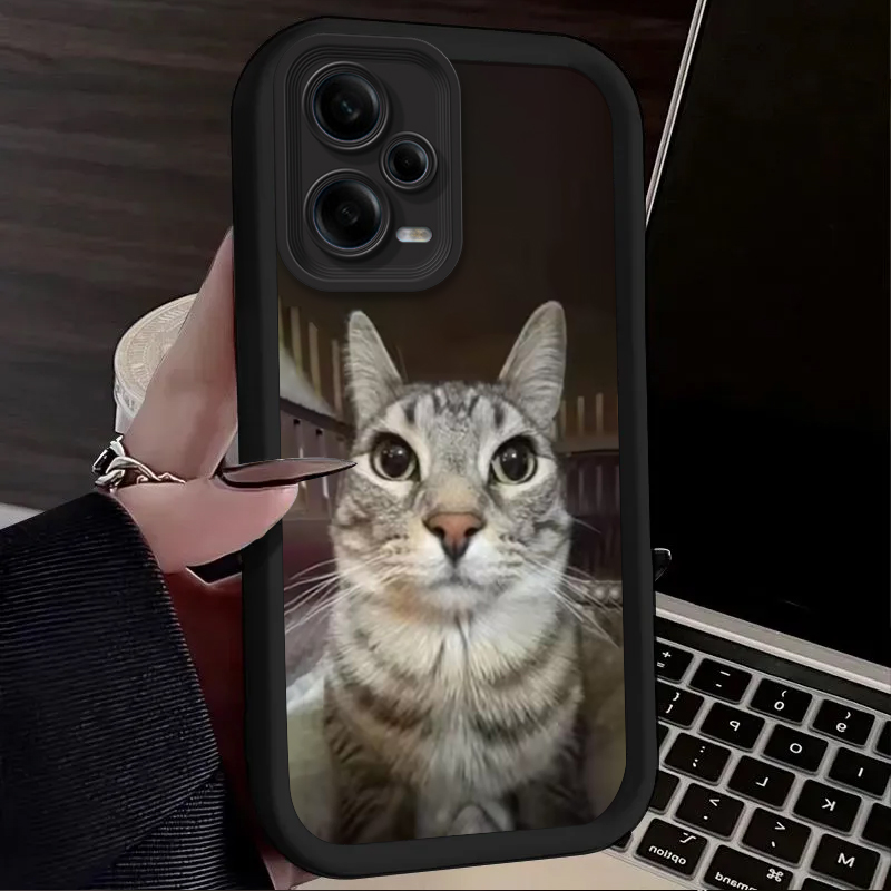Trendy Cat Smoking Phone Case  - Xiaomi Redmi Note 14 评论和价格